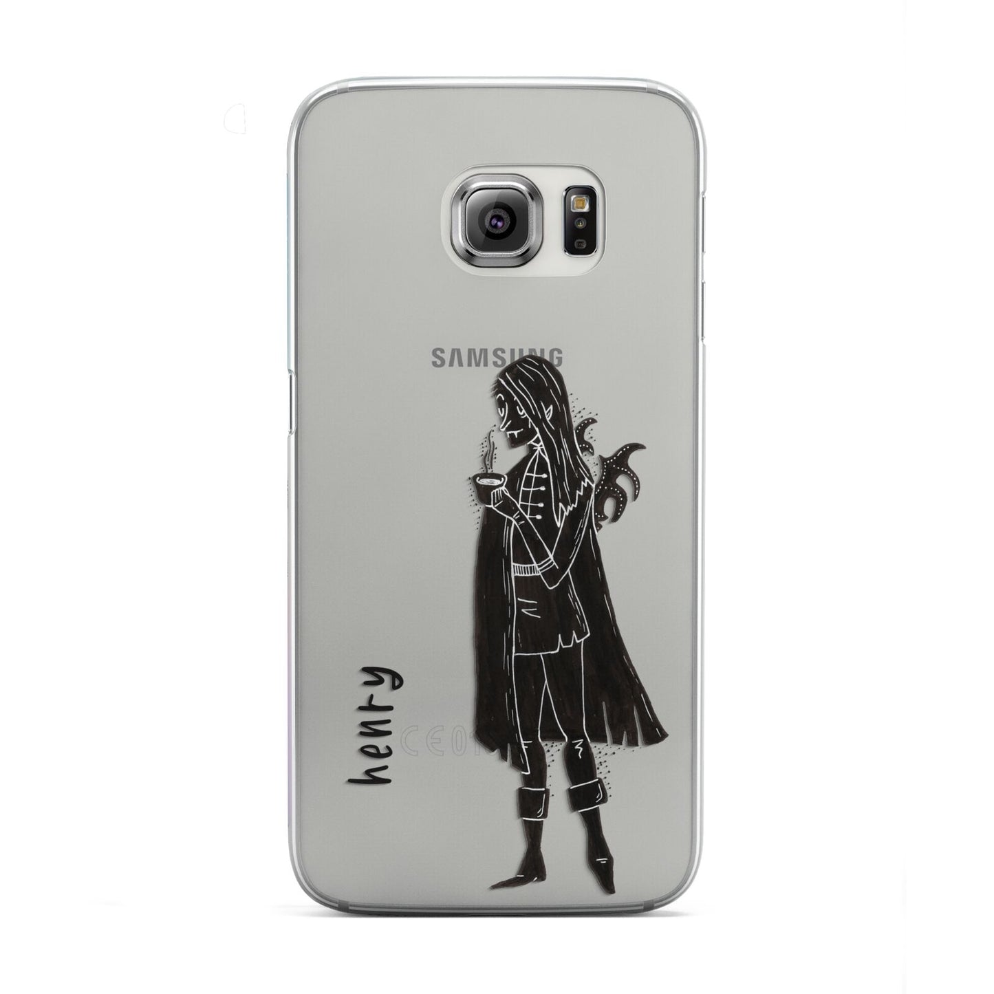 Dark Caped Vamp Samsung Galaxy S6 Edge Case