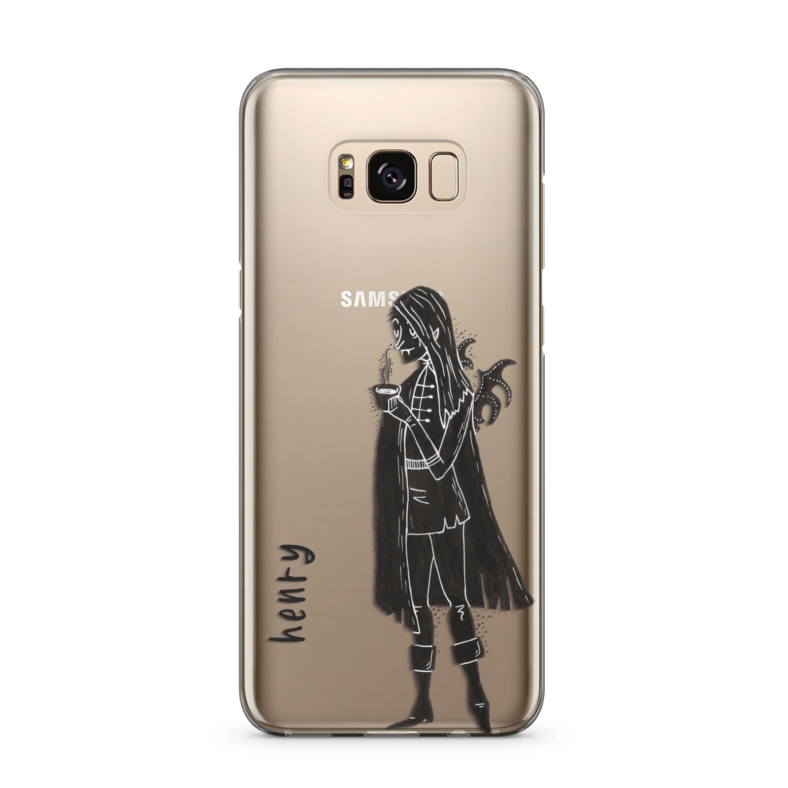 Dark Caped Vamp Samsung Galaxy S8 Plus Case