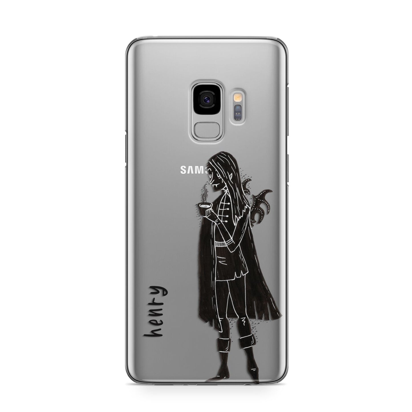 Dark Caped Vamp Samsung Galaxy S9 Case