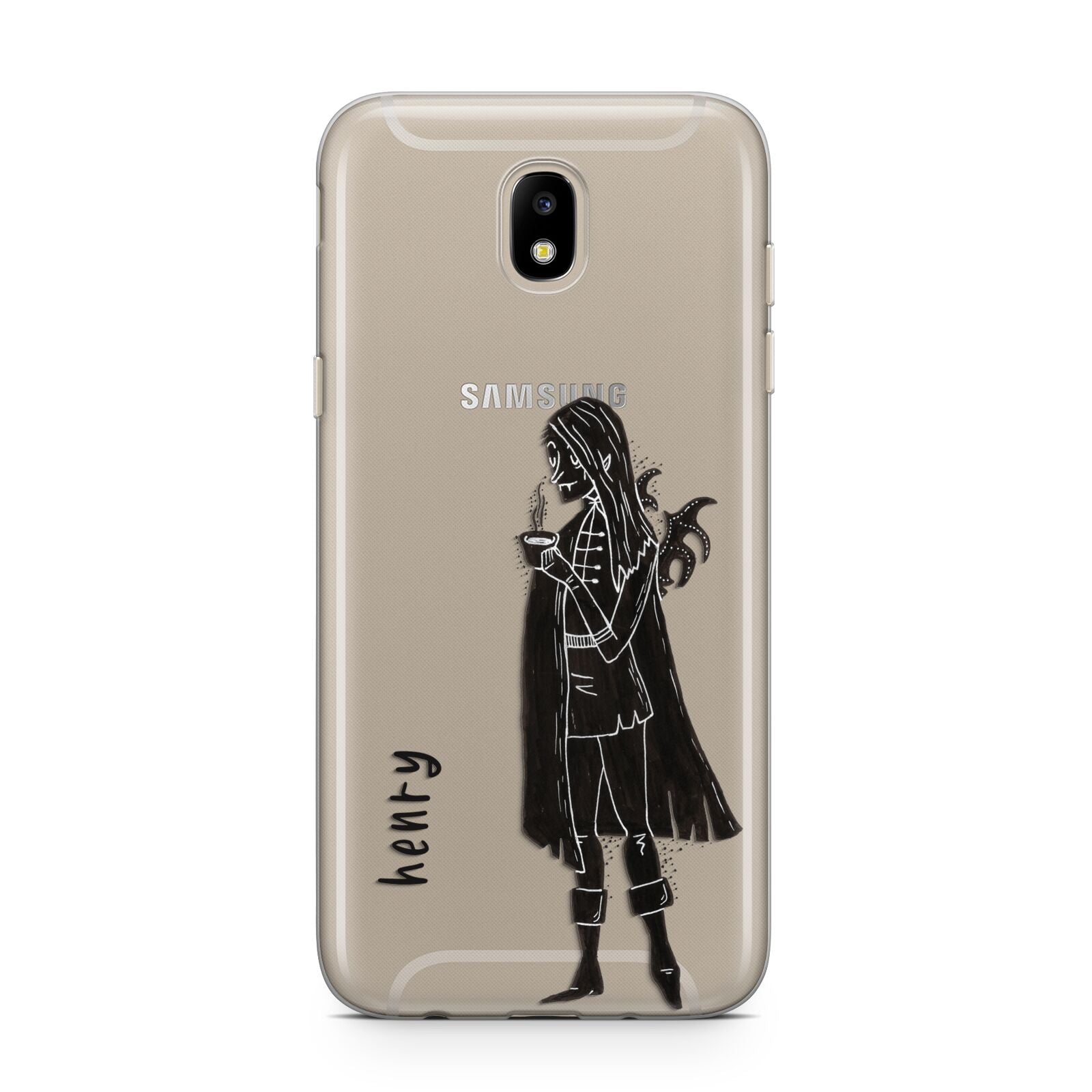 Dark Caped Vamp Samsung J5 2017 Case