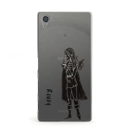 Dark Caped Vamp Sony Xperia Case