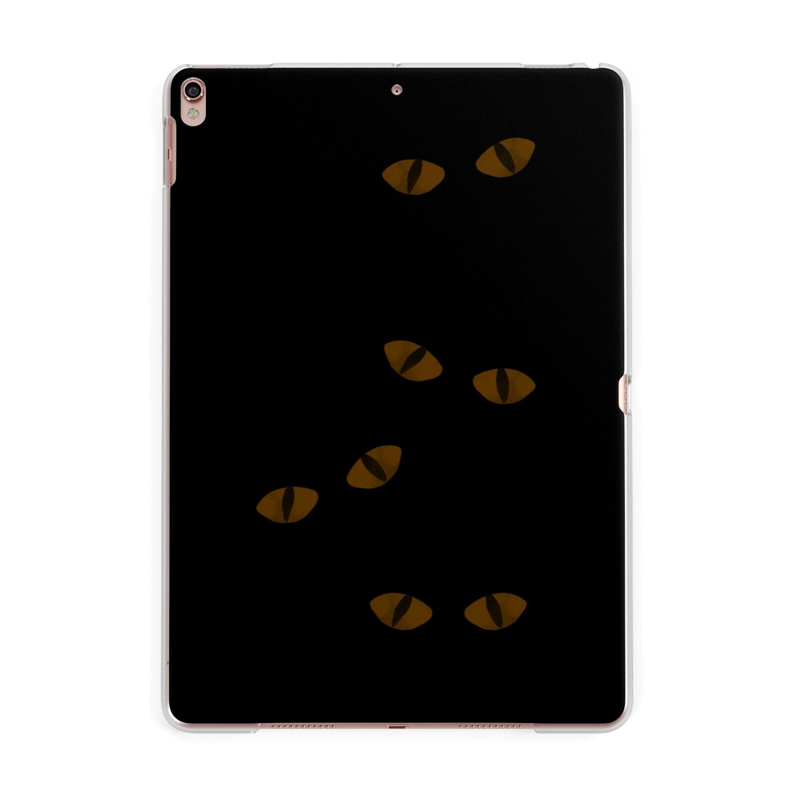 Darkness Eyes Apple iPad Rose Gold Case