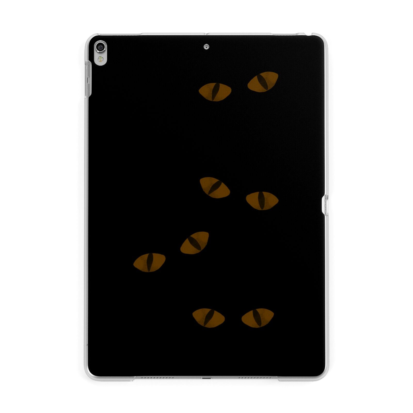 Darkness Eyes Apple iPad Silver Case