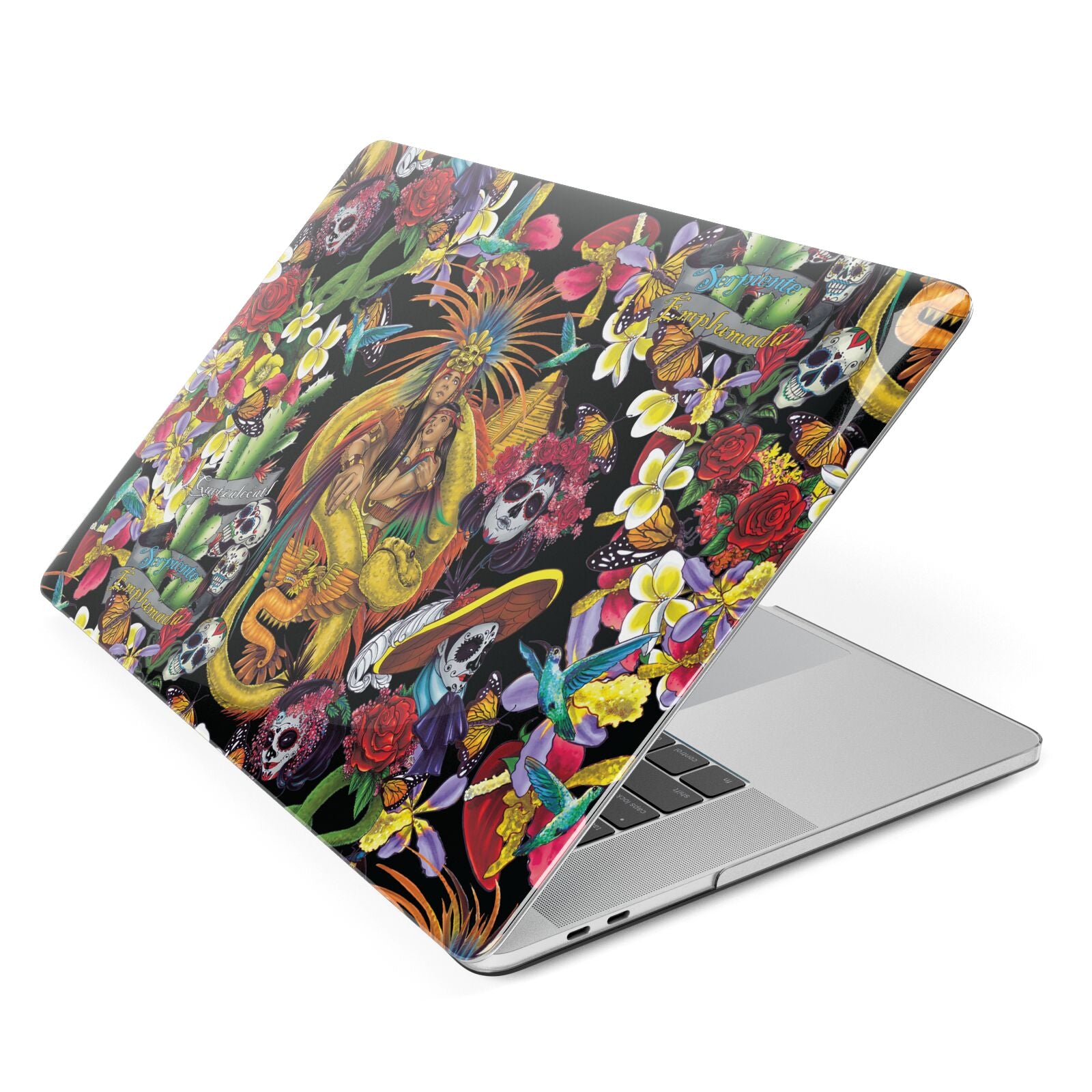 Day of the Dead Apple MacBook Case Side View