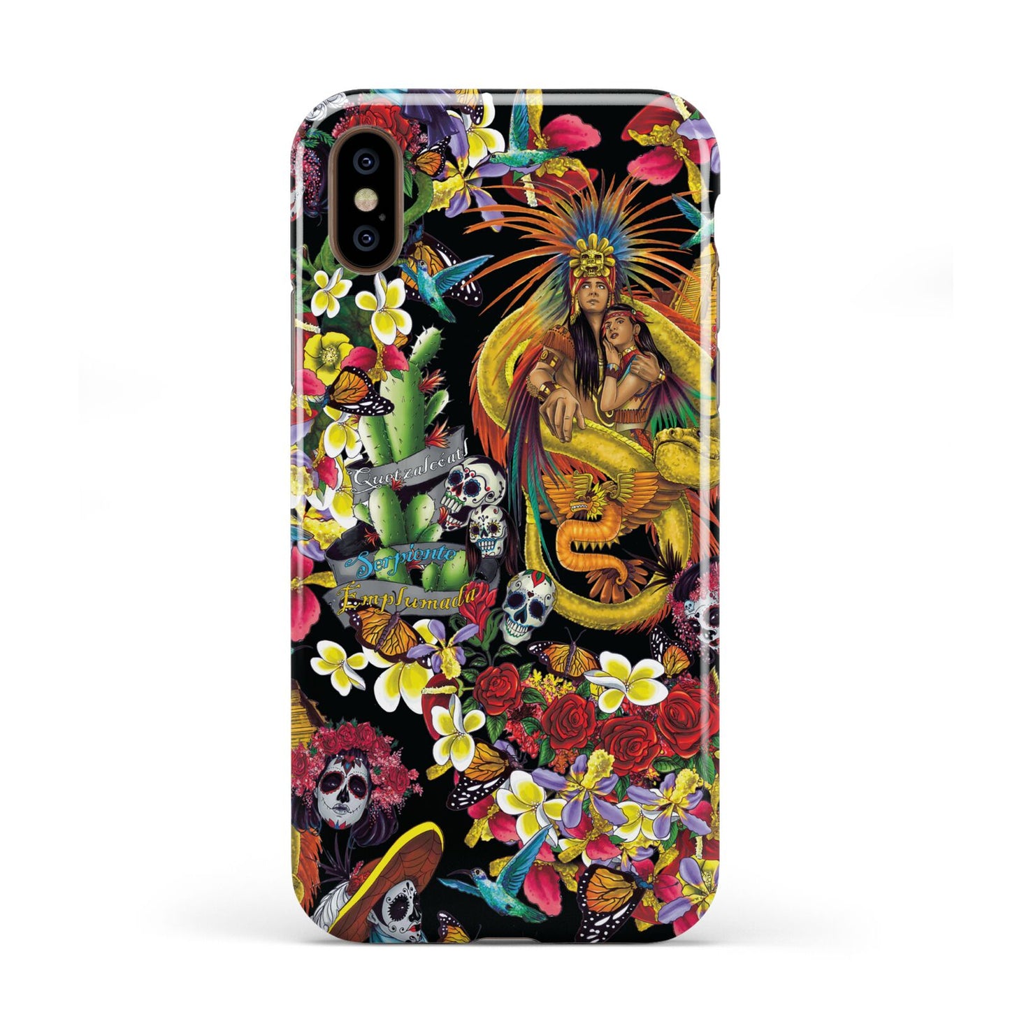 Day of the Dead Apple iPhone XS 3D Tough