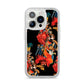 Day of the Dead Festival iPhone 14 Pro Glitter Tough Case Silver