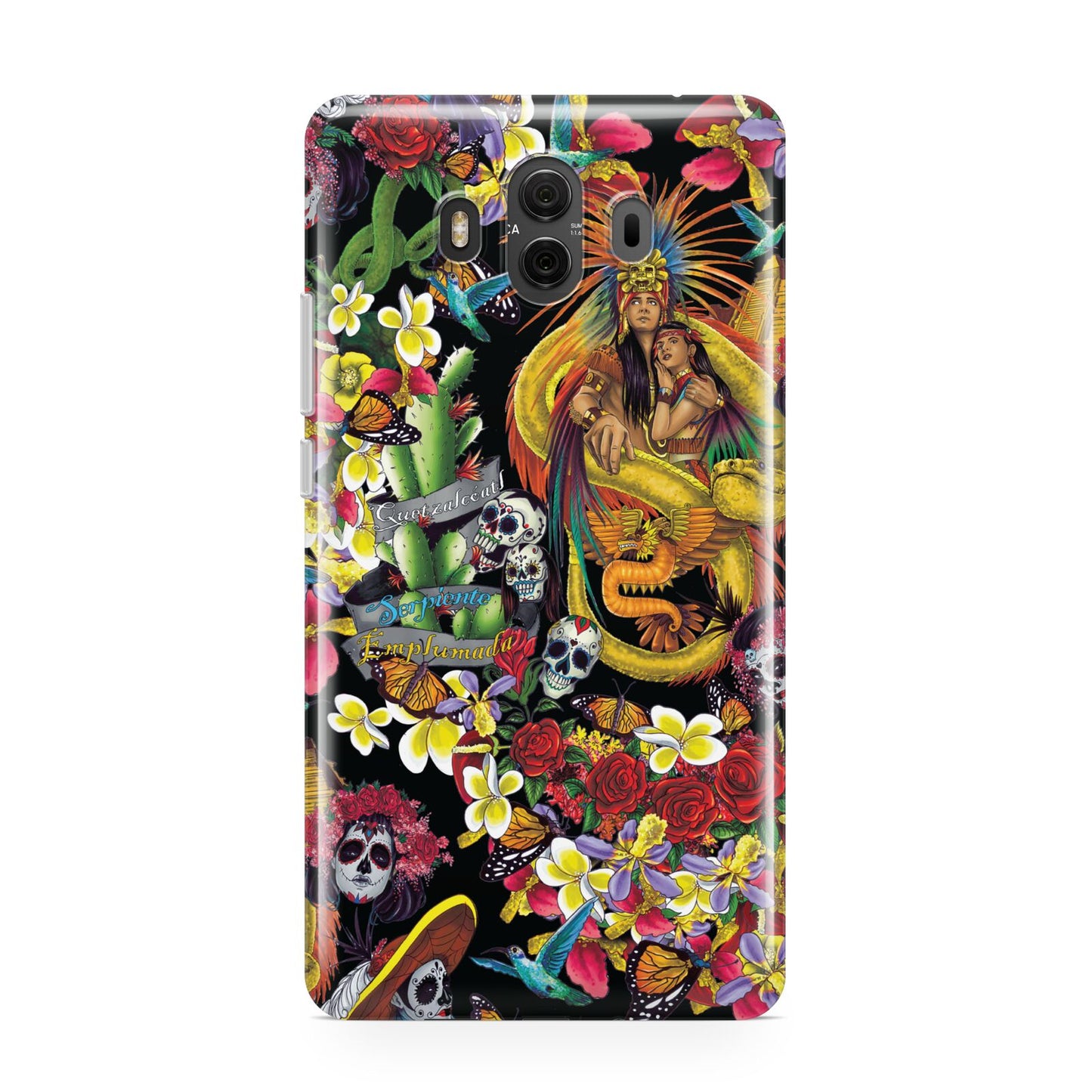 Day of the Dead Huawei Mate 10 Protective Phone Case