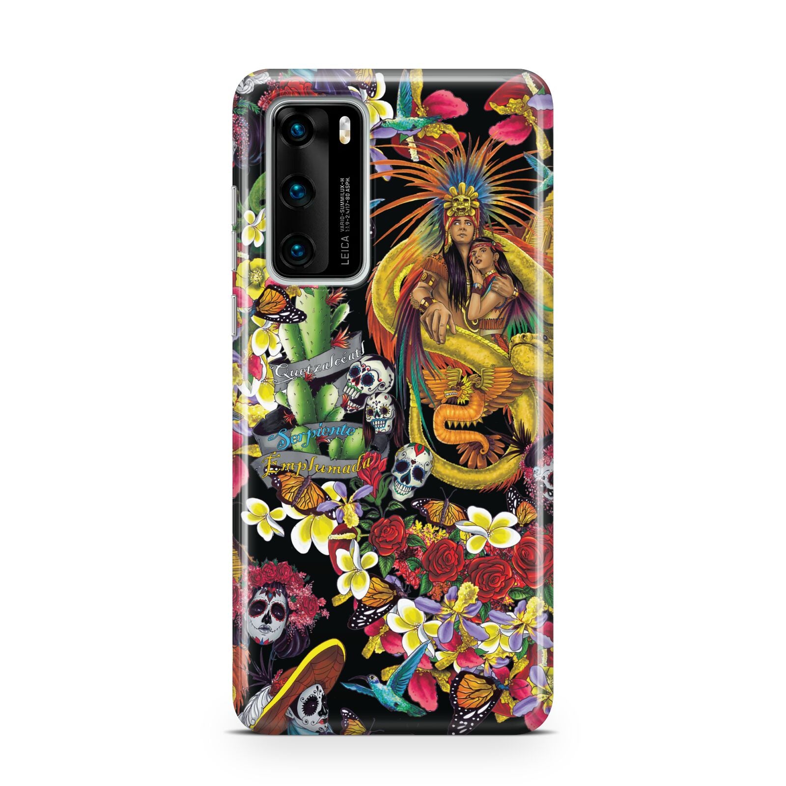 Day of the Dead Huawei P40 Phone Case