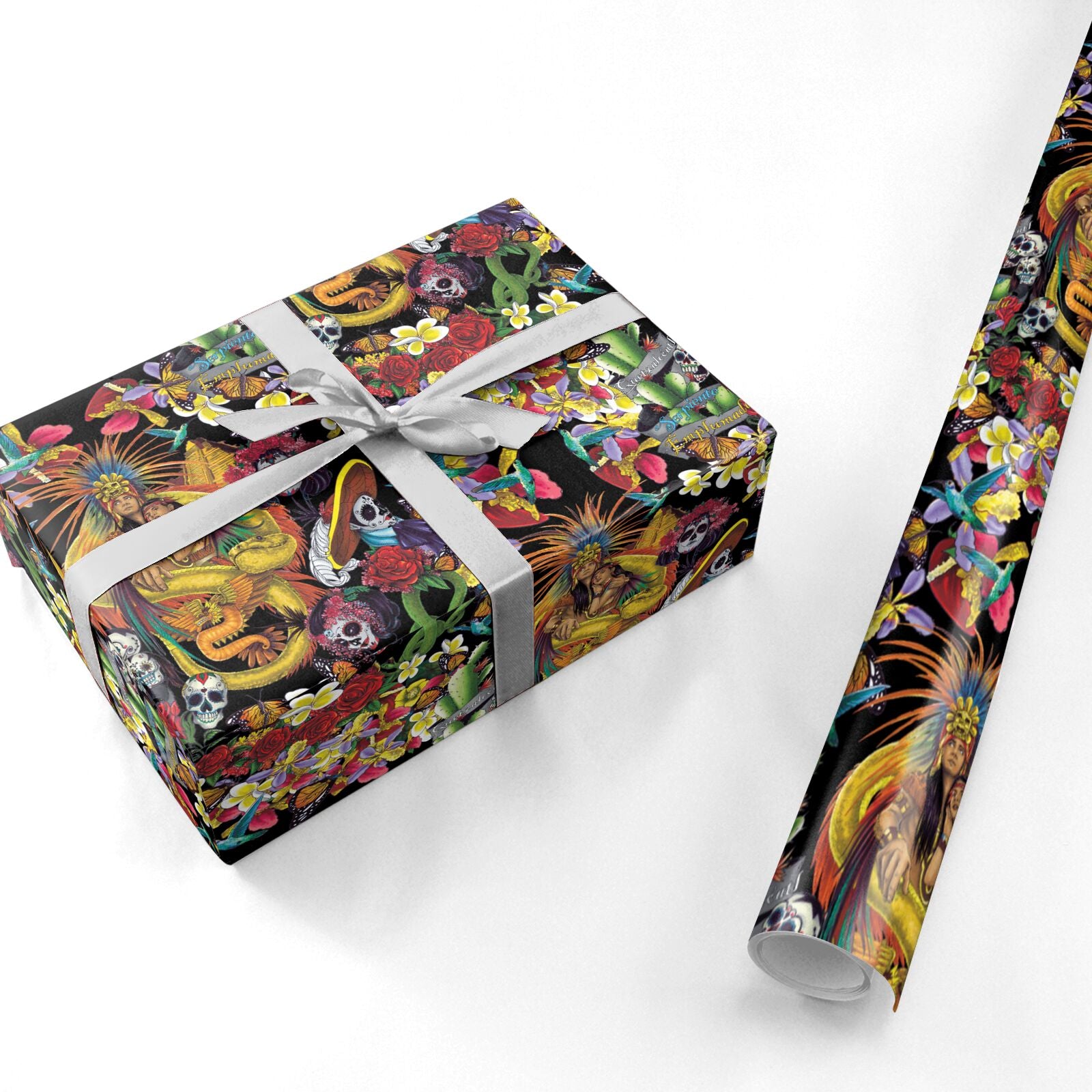 Day of the Dead Personalised Wrapping Paper