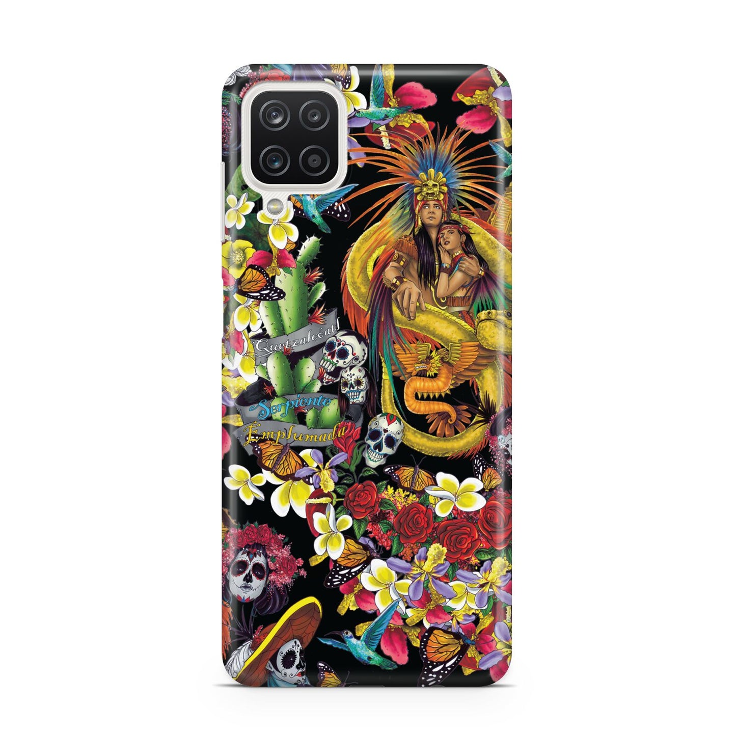 Day of the Dead Samsung A12 Case