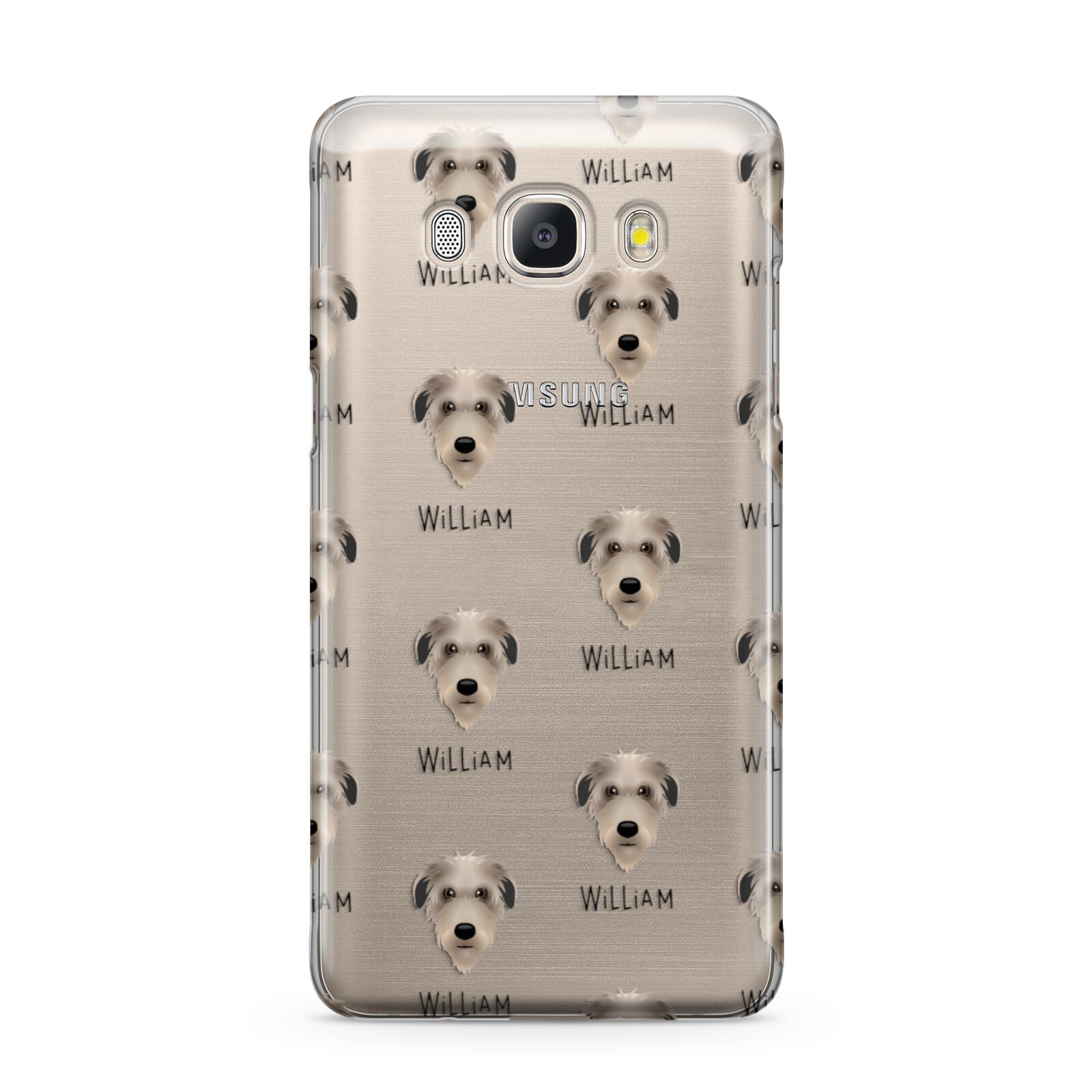 Deerhound Icon with Name Samsung Galaxy J5 2016 Case