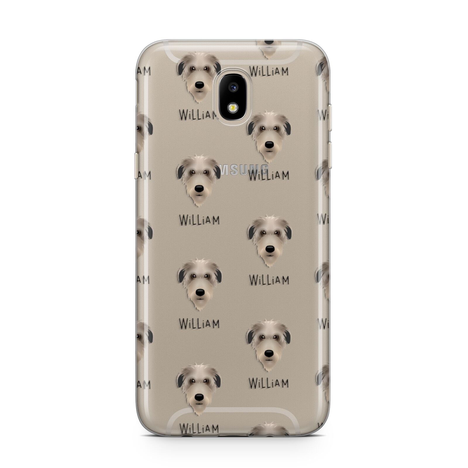 Deerhound Icon with Name Samsung J5 2017 Case