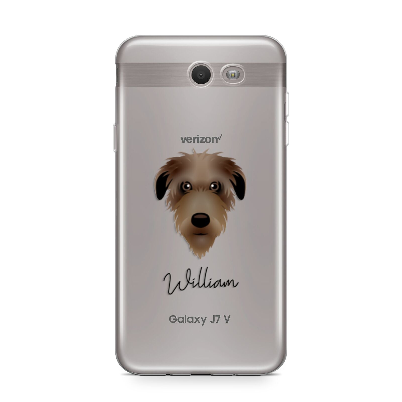 Deerhound Personalised Samsung Galaxy J7 2017 Case