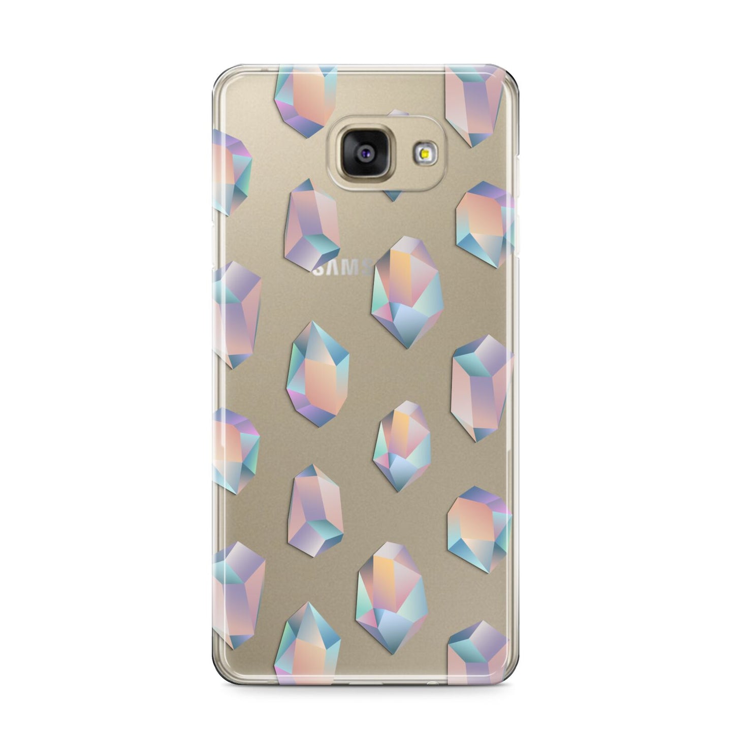 Diamond Samsung Galaxy A9 2016 Case on gold phone