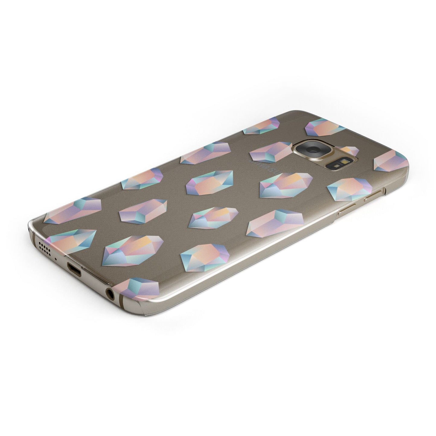 Diamond Samsung Galaxy Case Bottom Cutout