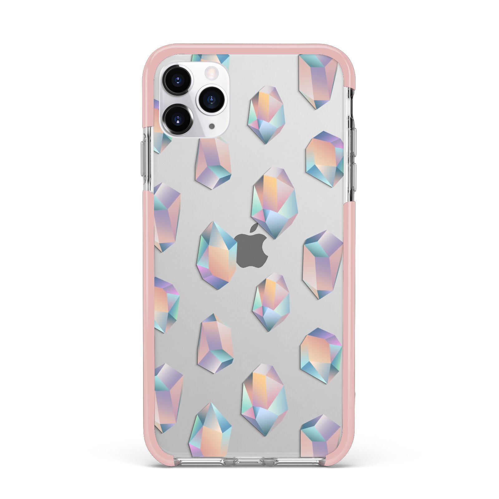 Diamond iPhone 11 Pro Max Impact Pink Edge Case