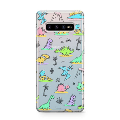 Dinosaur Samsung Galaxy S10 Case