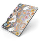 Disco Ghosts Apple iPad Case on Grey iPad Side View