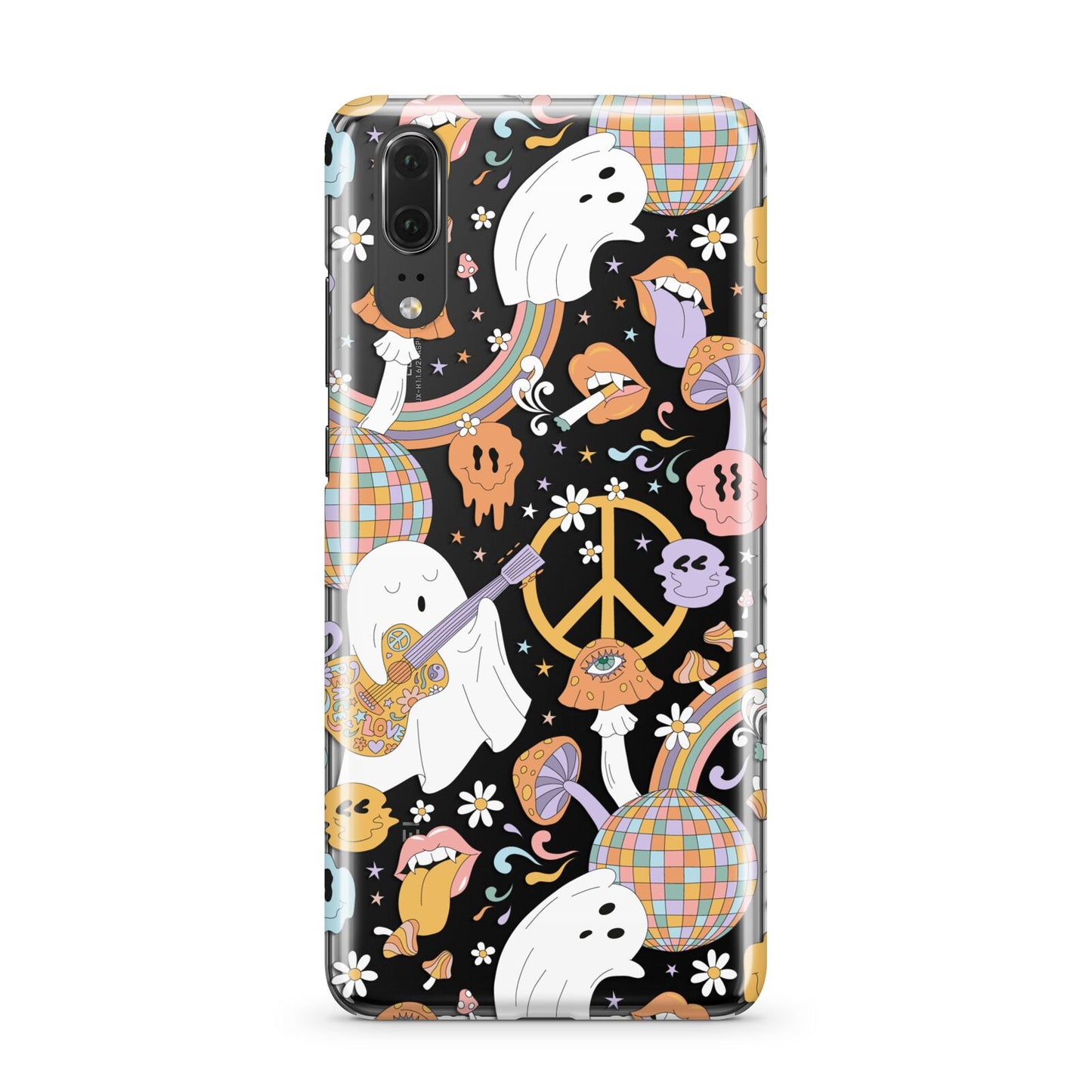 Disco Ghosts Huawei P20 Phone Case