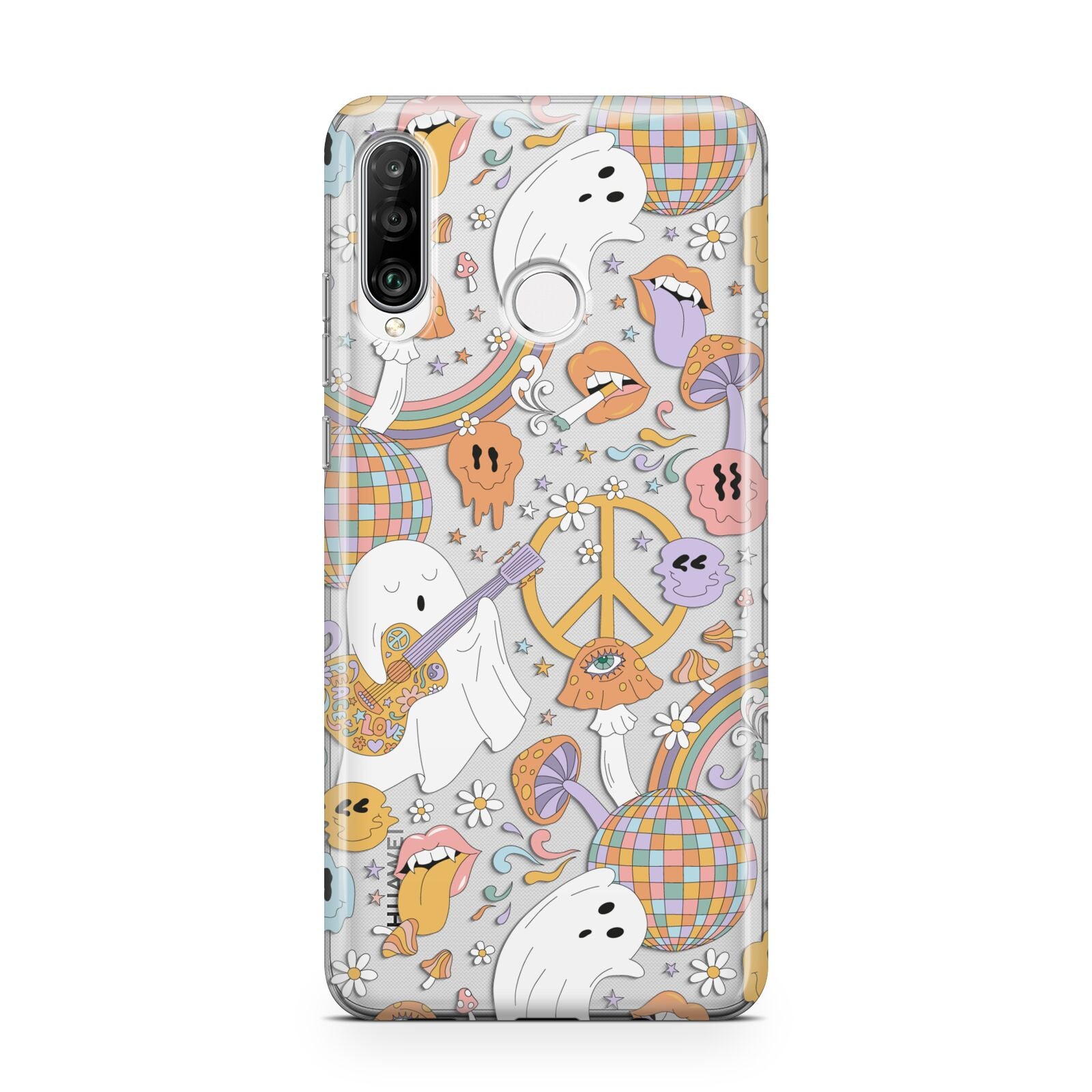 Disco Ghosts Huawei P30 Lite Phone Case