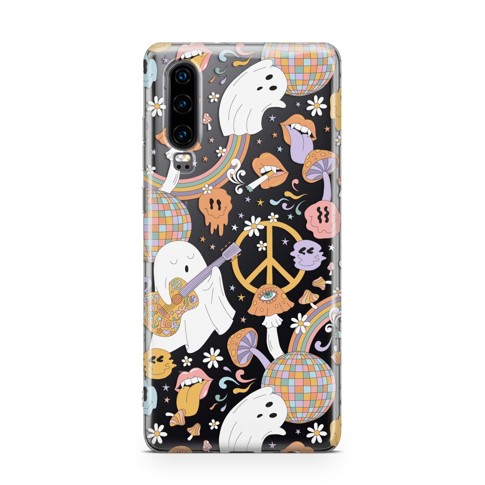 Disco Ghosts Huawei P30 Phone Case