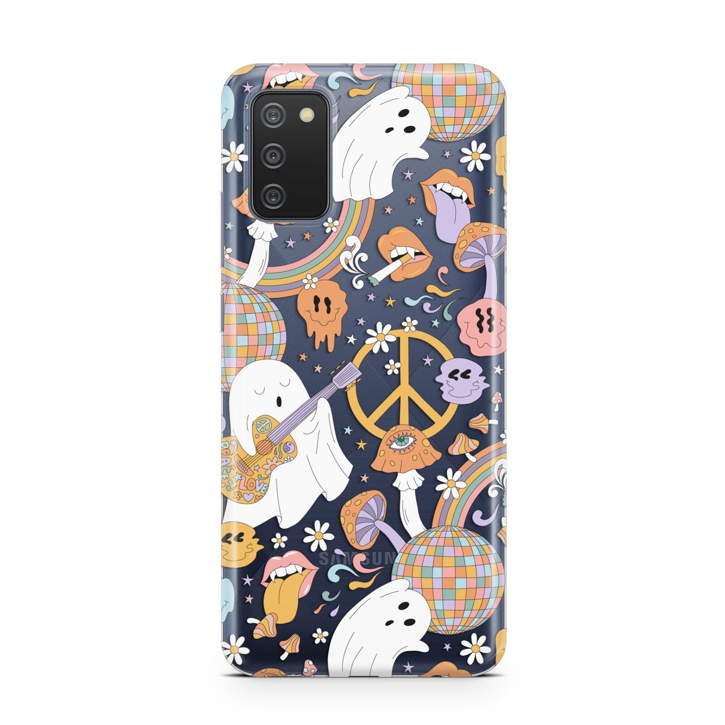 Disco Ghosts Samsung A02s Case