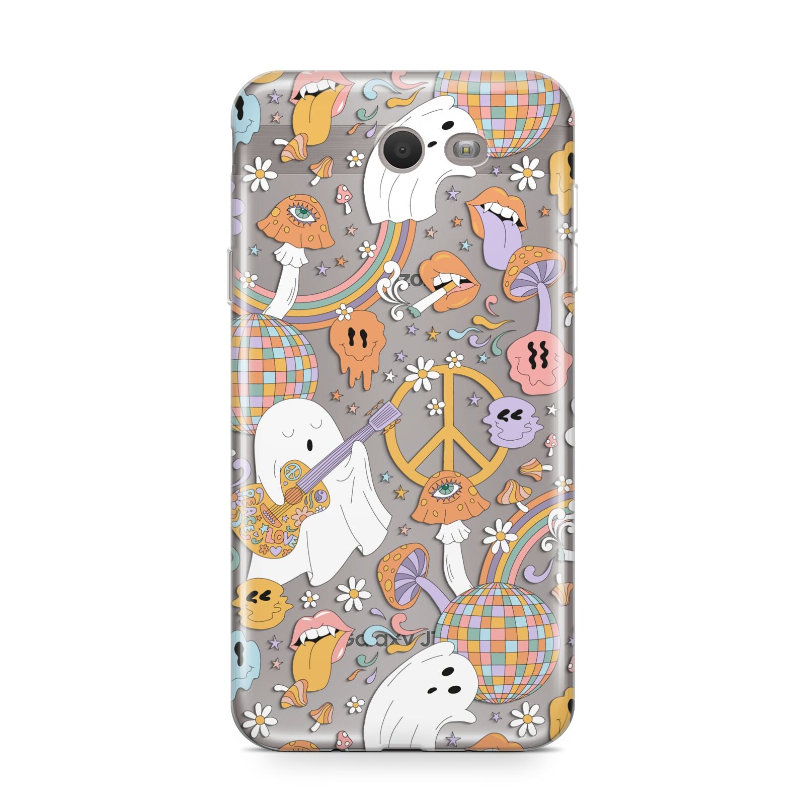 Disco Ghosts Samsung Galaxy J7 2017 Case