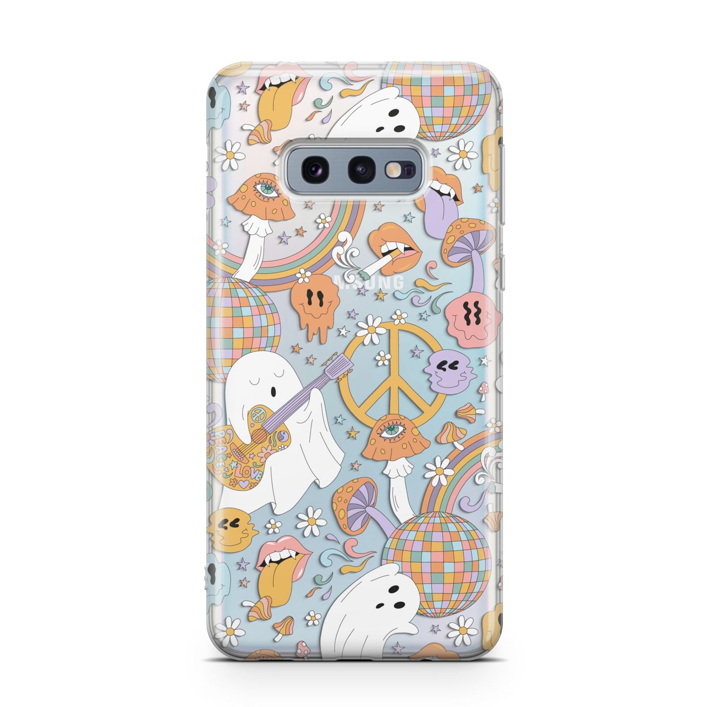 Disco Ghosts Samsung Galaxy S10E Case