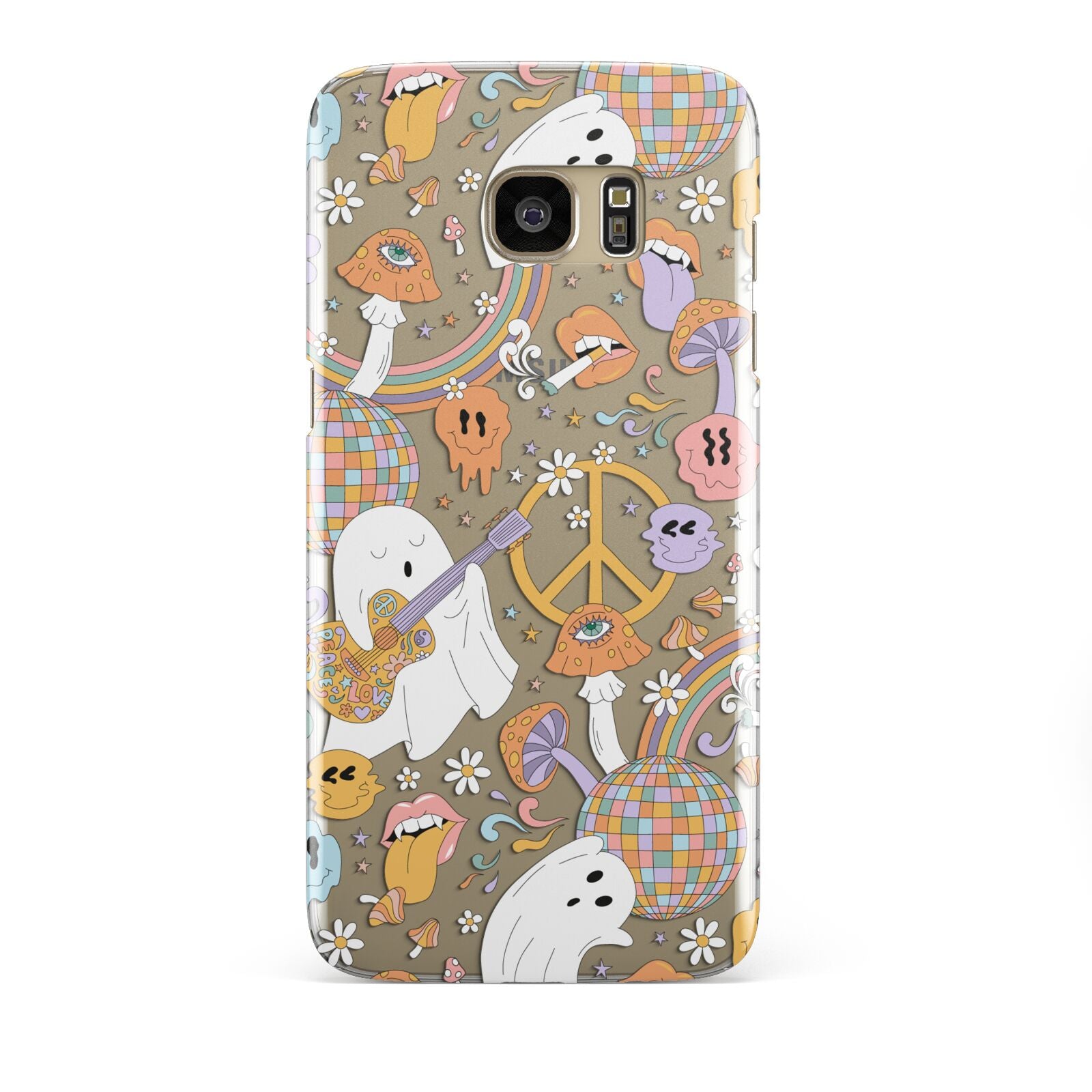 Disco Ghosts Samsung Galaxy S7 Edge Case