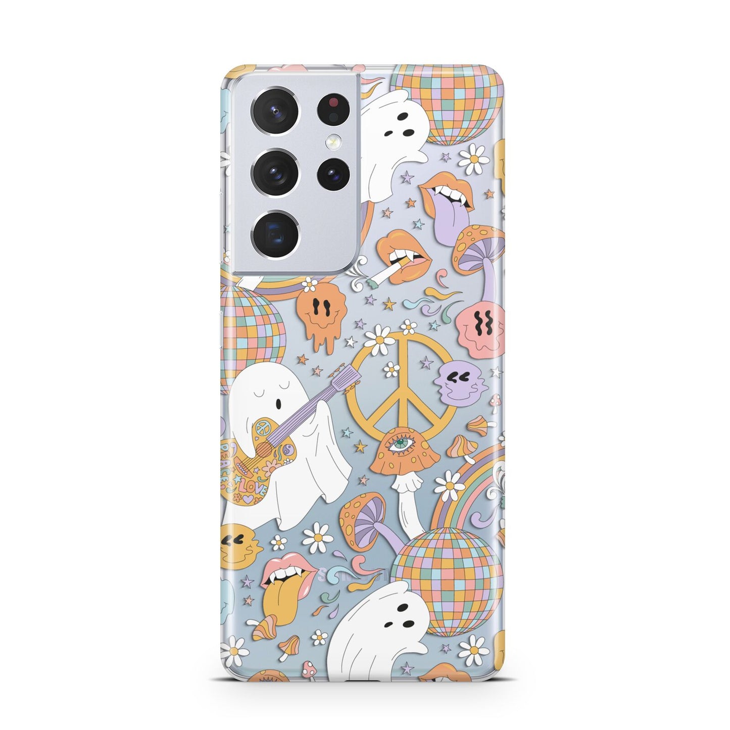 Disco Ghosts Samsung S21 Ultra Case