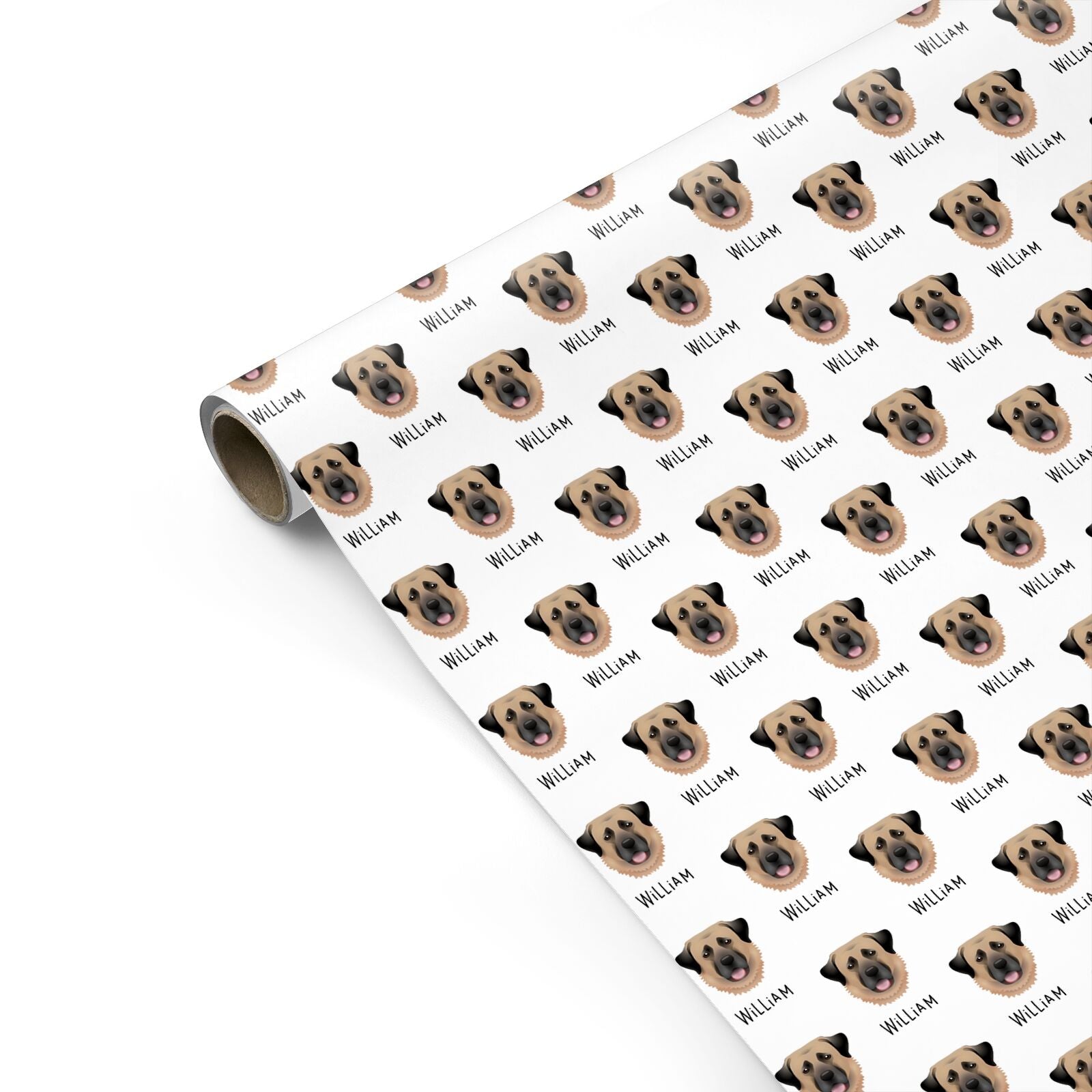 Paw Print Wrapping Paper