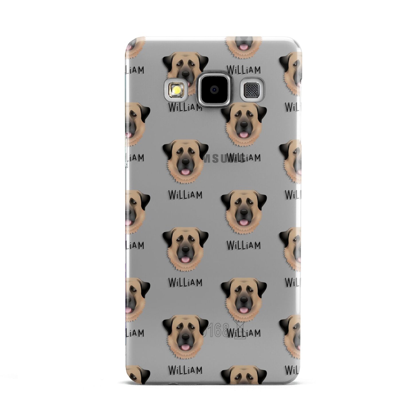 Dog Icon with Name Samsung Galaxy A5 Case