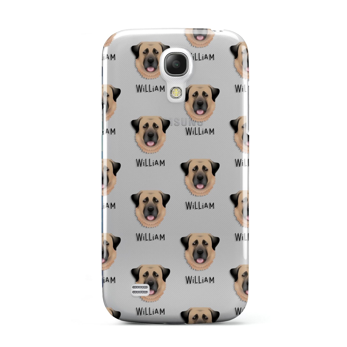 Dog Icon with Name Samsung Galaxy S4 Mini Case