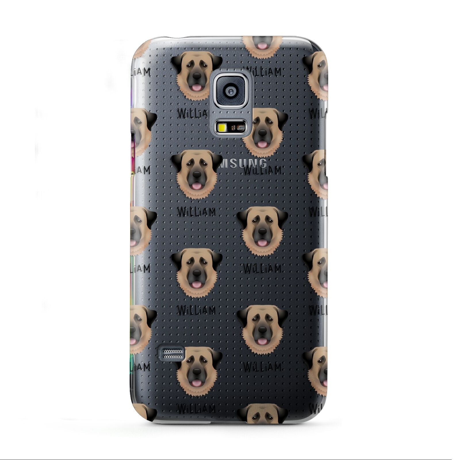 Dog Icon with Name Samsung Galaxy S5 Mini Case