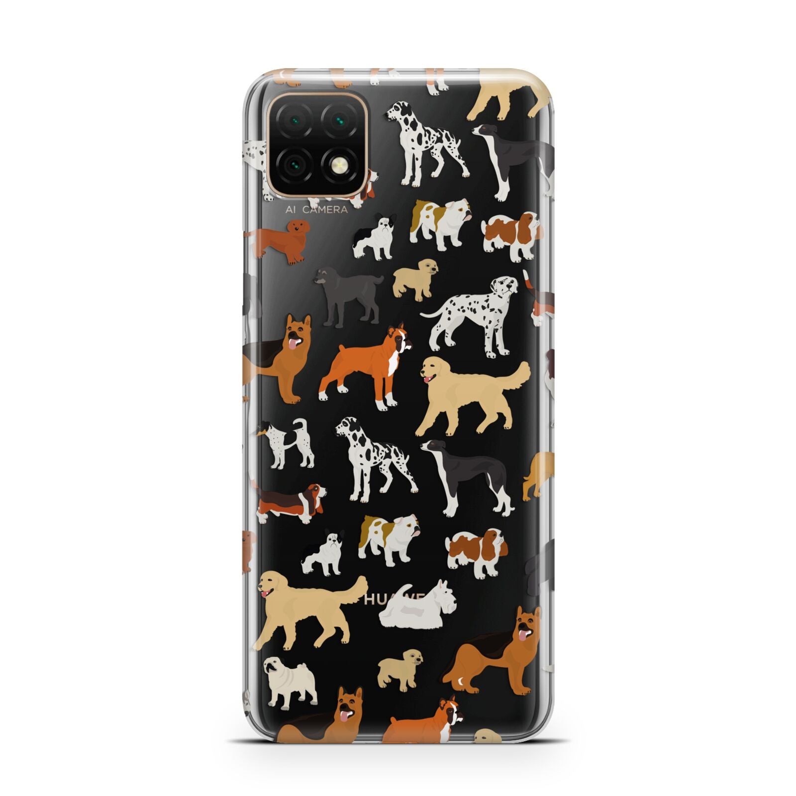 Dog Illustration Huawei Enjoy 20 Phone Case