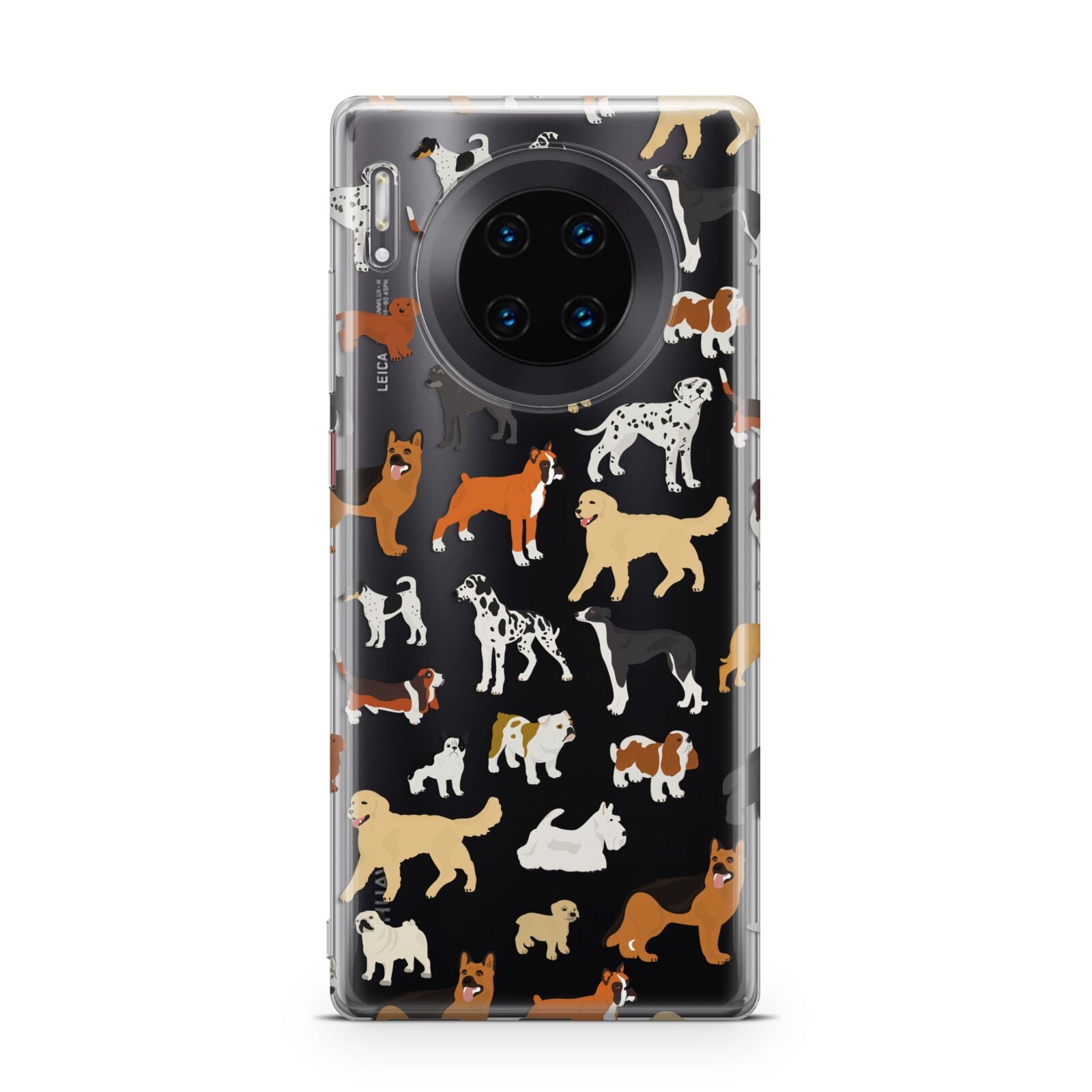 Dog Illustration Huawei Mate 30 Pro Phone Case