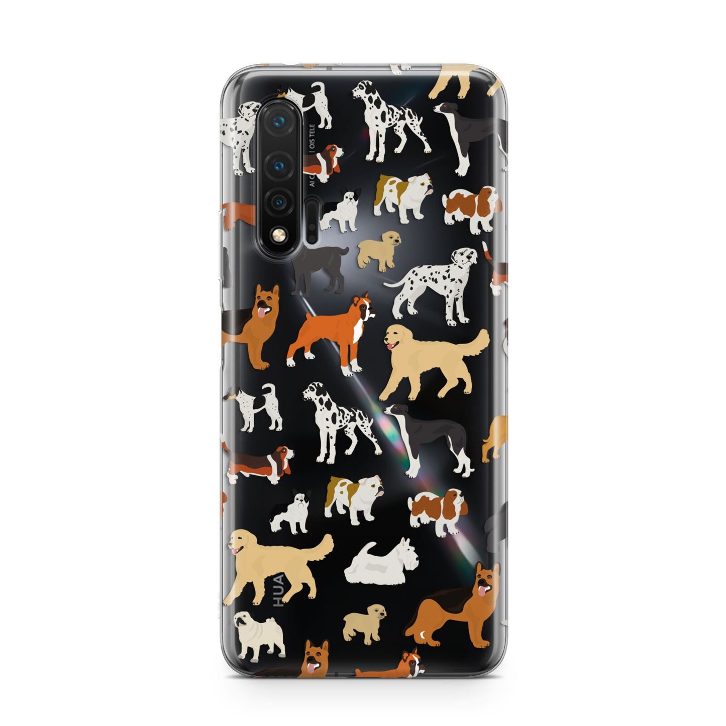 Dog Illustration Huawei Nova 6 Phone Case