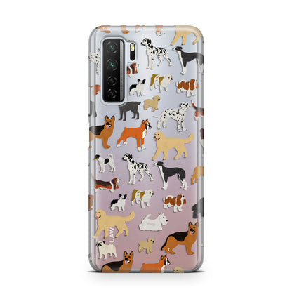 Dog Illustration Huawei P40 Lite 5G Phone Case