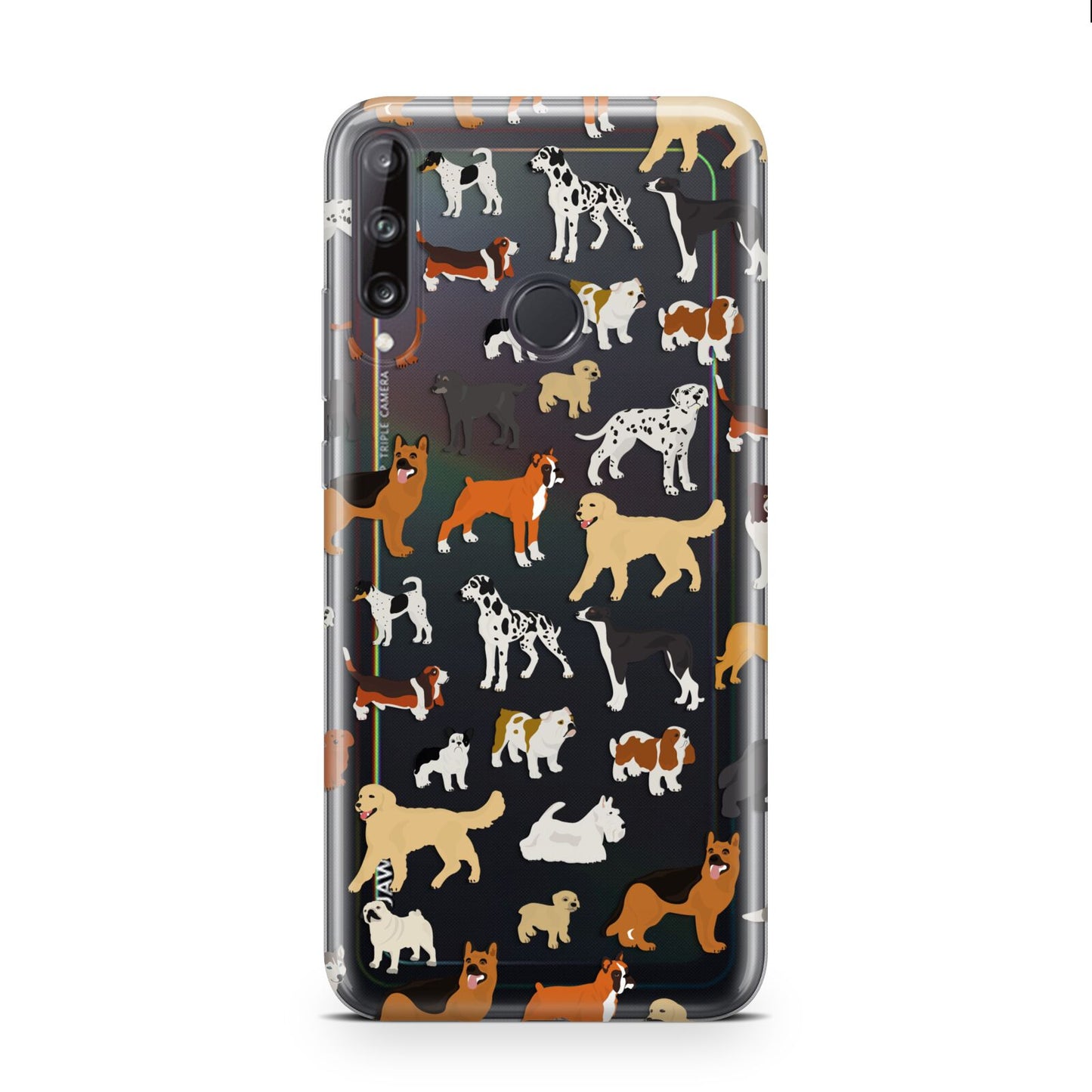 Dog Illustration Huawei P40 Lite E Phone Case