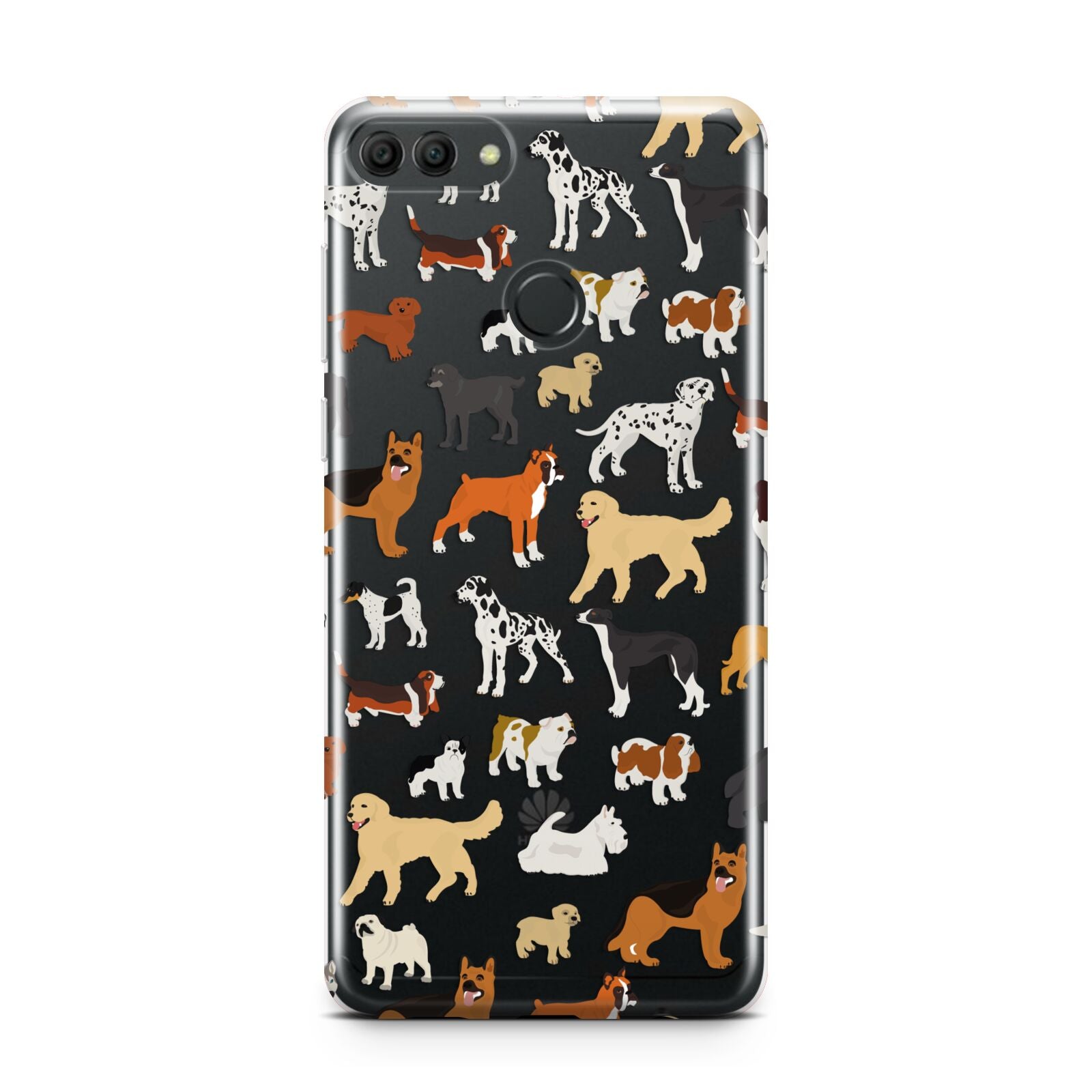 Dog Illustration Huawei Y9 2018