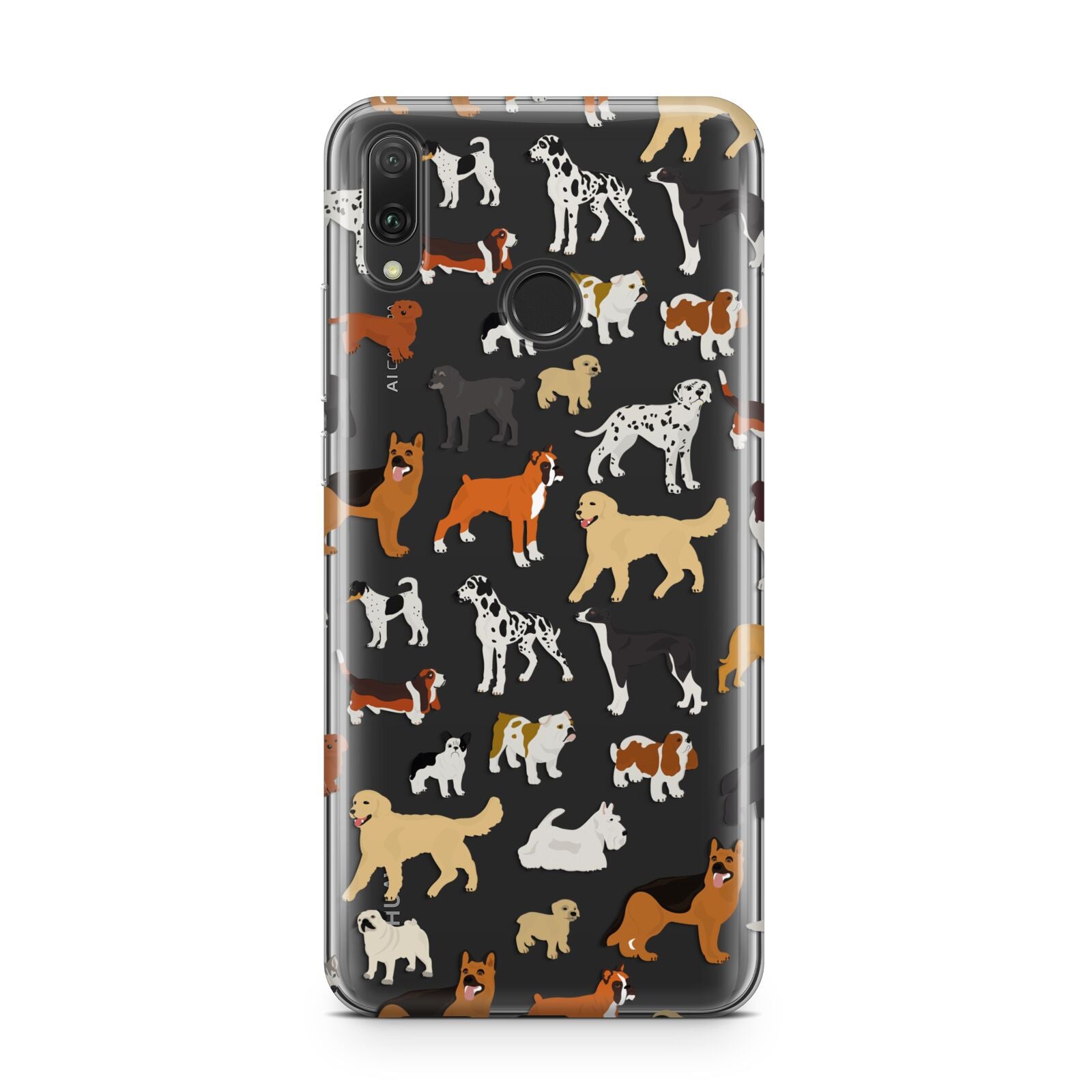 Dog Illustration Huawei Y9 2019