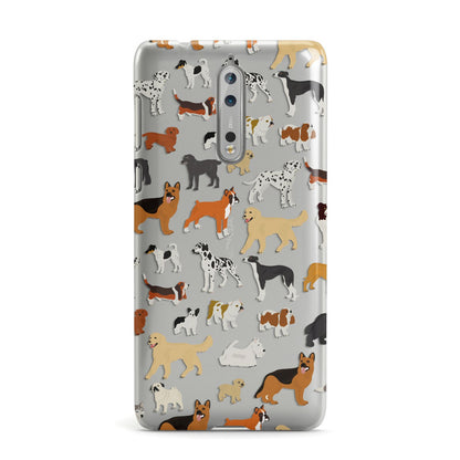 Dog Illustration Nokia Case