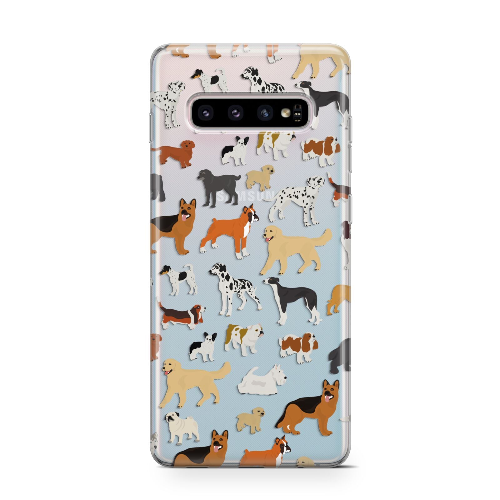 Dog Illustration Protective Samsung Galaxy Case