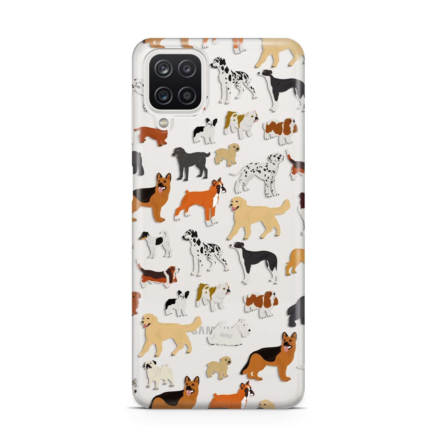 Dog Illustration Samsung A12 Case