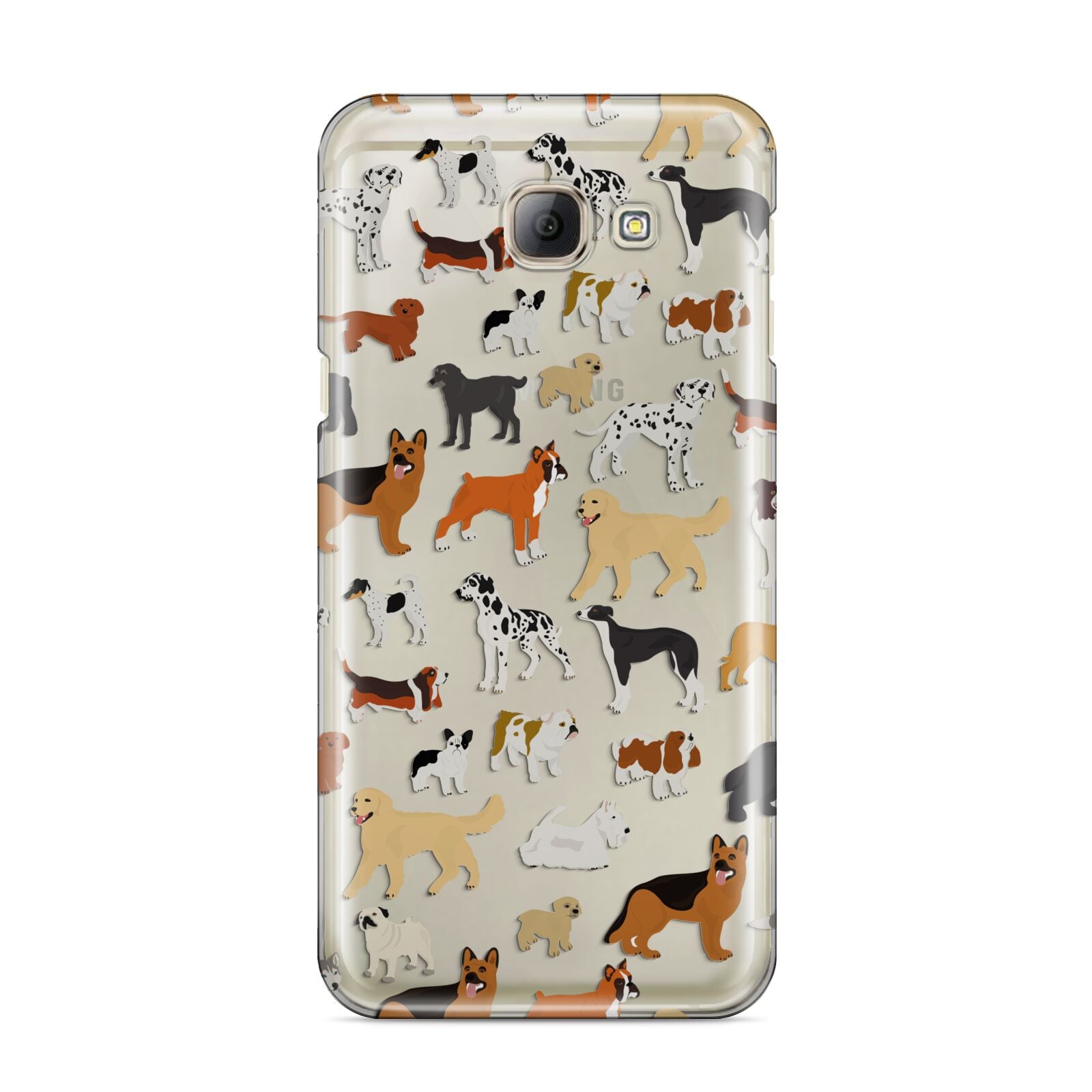 Dog Illustration Samsung Galaxy A8 2016 Case