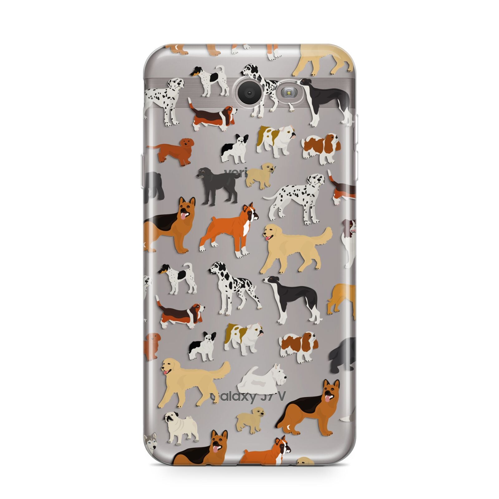 Dog Illustration Samsung Galaxy J7 2017 Case