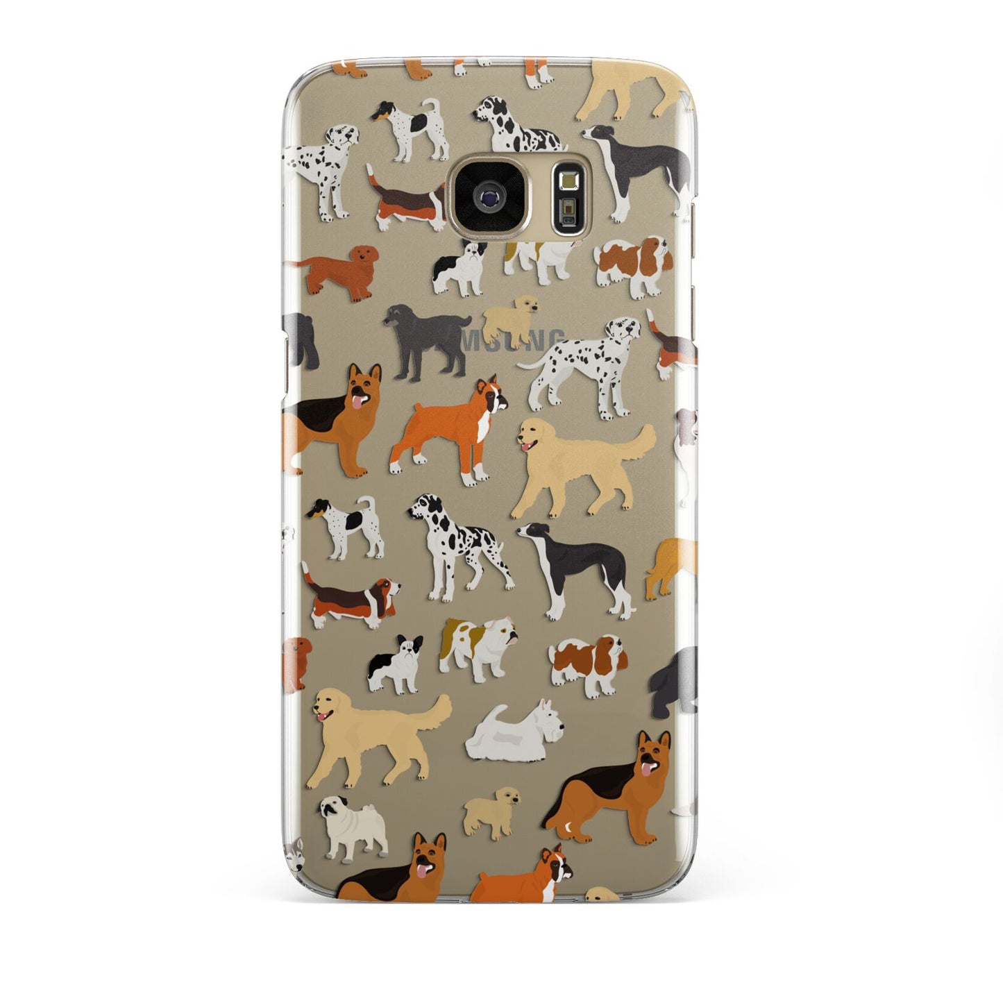 Dog Illustration Samsung Galaxy S7 Edge Case