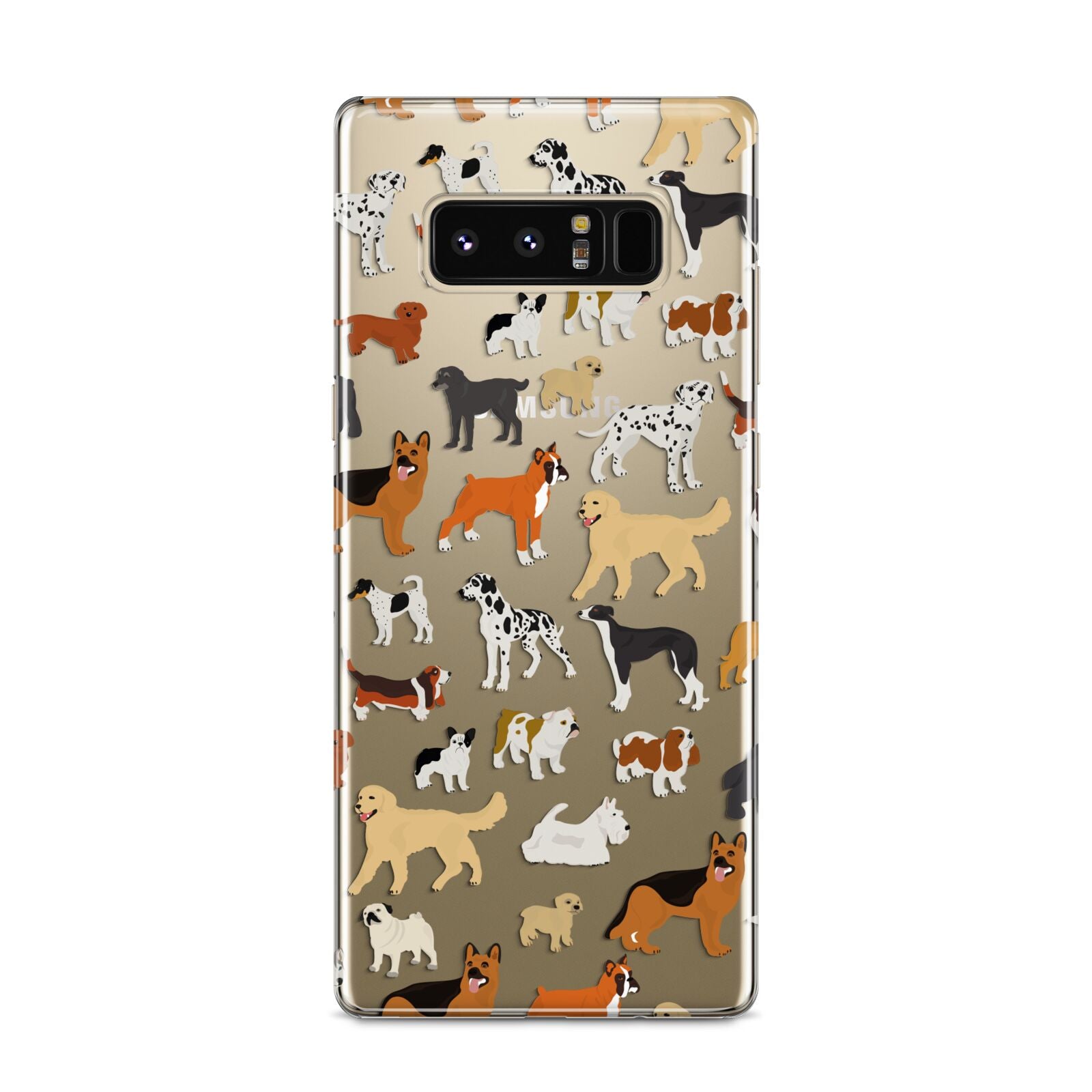 Dog Illustration Samsung Galaxy S8 Case