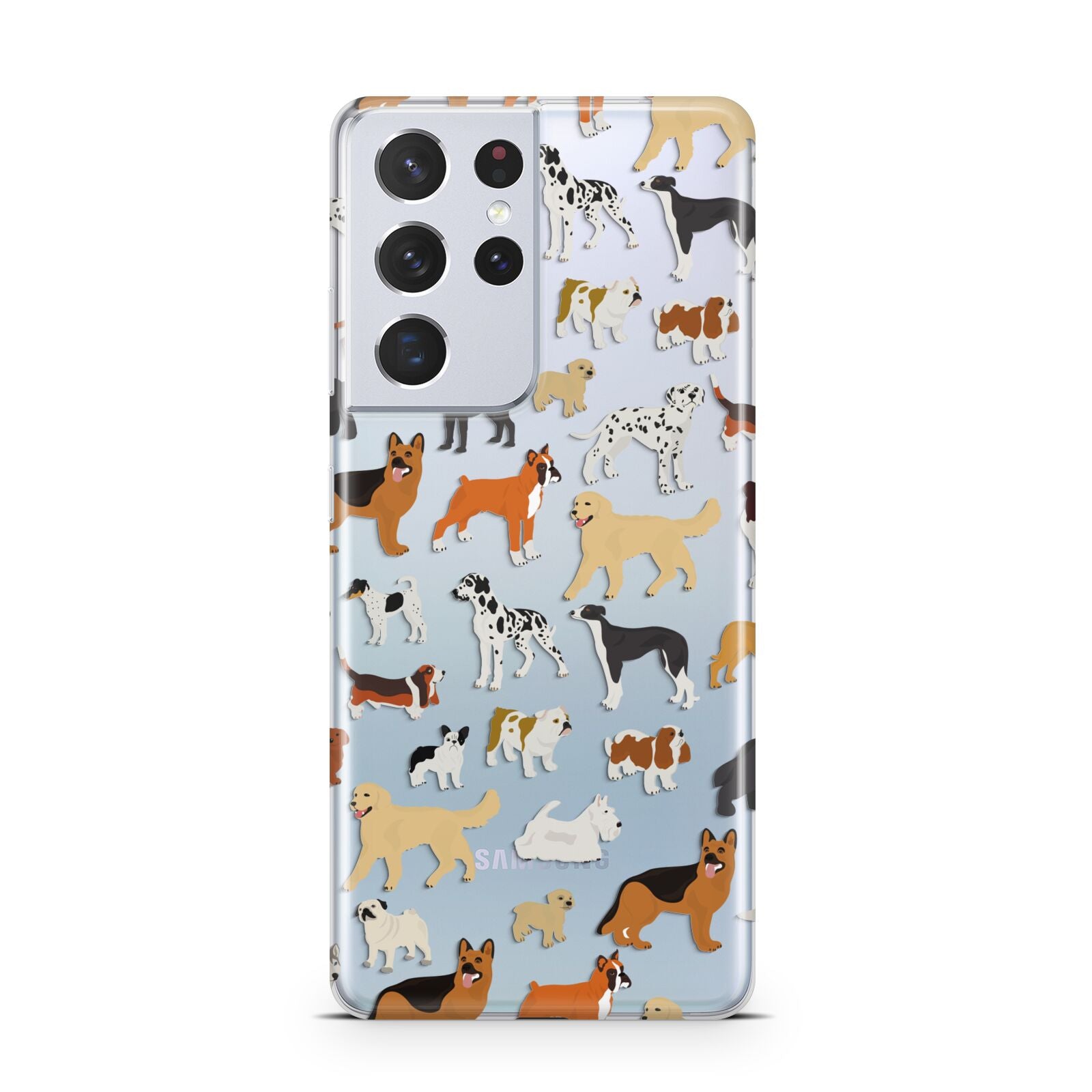 Dog Illustration Samsung S21 Ultra Case