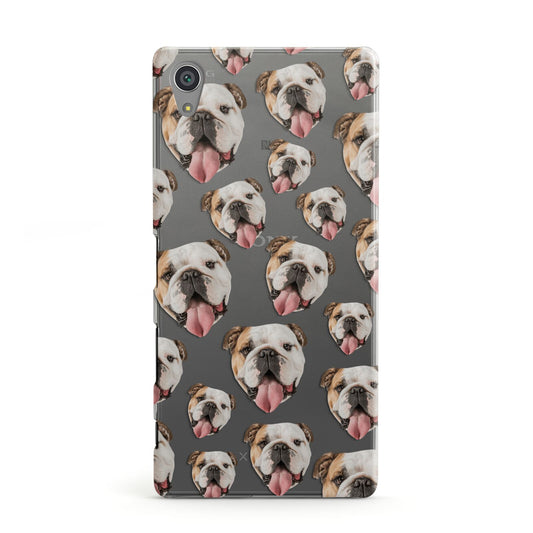 Dog Photo Face Sony Xperia Case